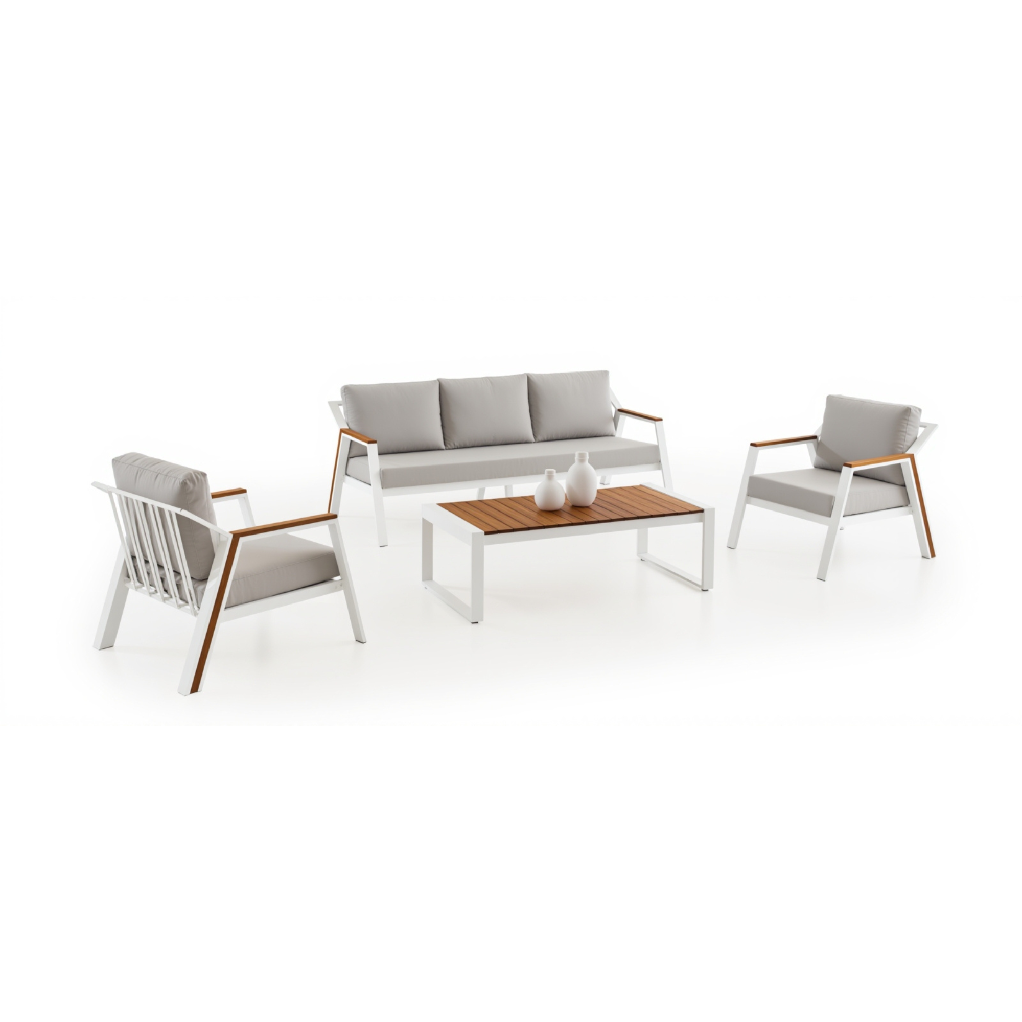 Living Set in White
