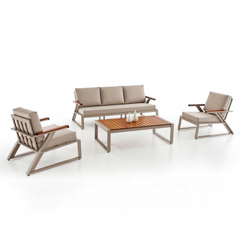 Living Set in Beige