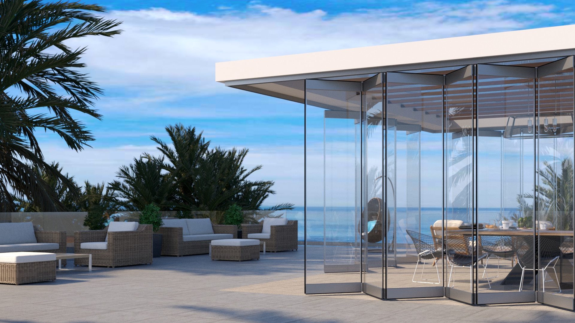 Folding Glass System